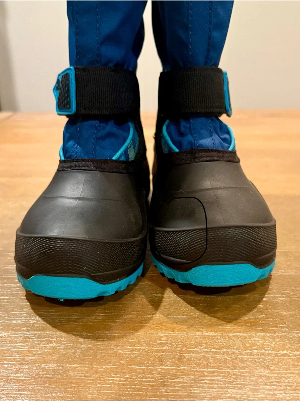Kamik‎ Kids Snowfall P 2 Winter Boot Blue Black Insulated Size 2